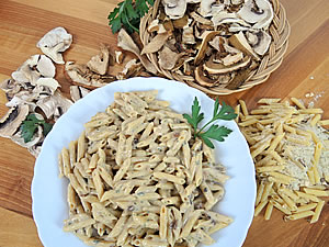 penne ai funghi